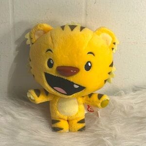 TY Rintoo Ni Hao Ki Lan small mini plush stuffed animal tiger yellow cartoon 6"